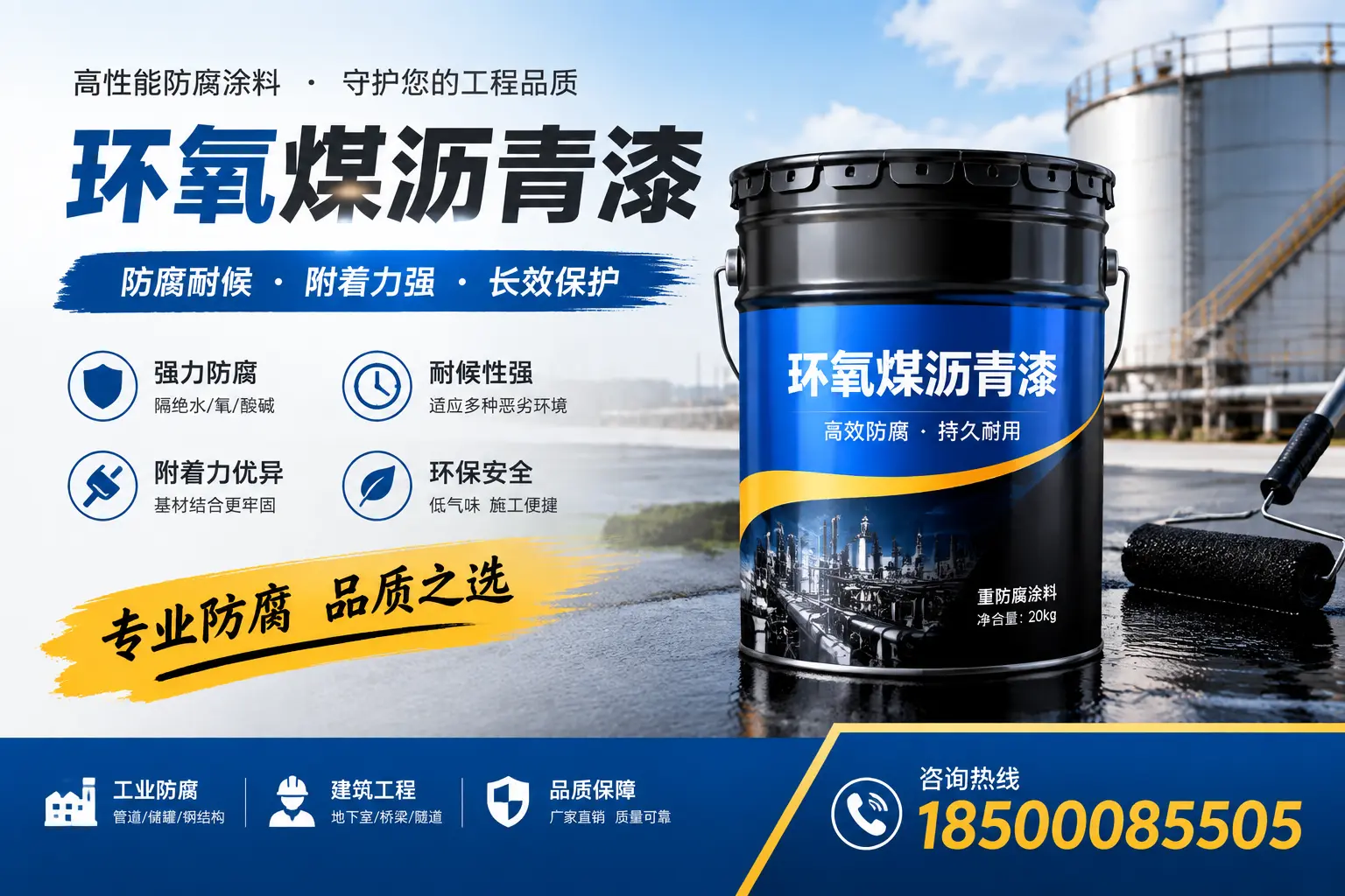 如何选择适合的环氧煤沥青漆？承德市场选型指南